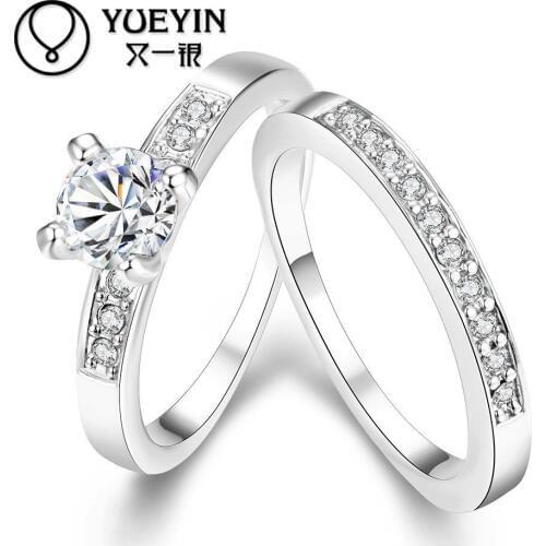 Yellow/Rose/ color gold color rings wedding jewelry bague femme Vintage gift Original designs Factory price