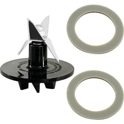 Blender Blade Compatible for Cuisinart Blender Replacement Parts for CBT-500, SB5600, CB600, with 2 Sealing Gaskets