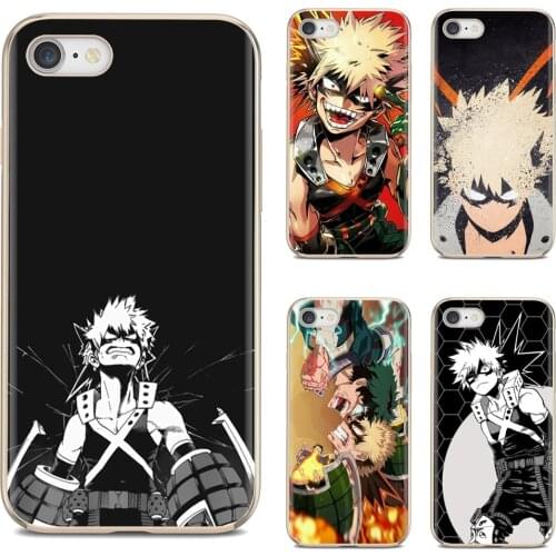 Katsuki Bakugo For iPhone iPod Touch 11 12 Pro 4 4S 5 5S SE 5C 6 6S 7 8 X XR XS Plus Max 2020 Soft Shell Case