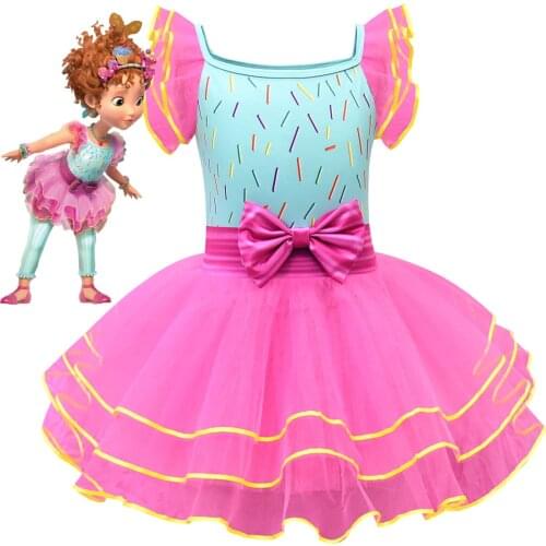 New fashion 2019 summer lol baby girls clothing princess dress for childres day cartoon kids dresses clothes cosplay costumes