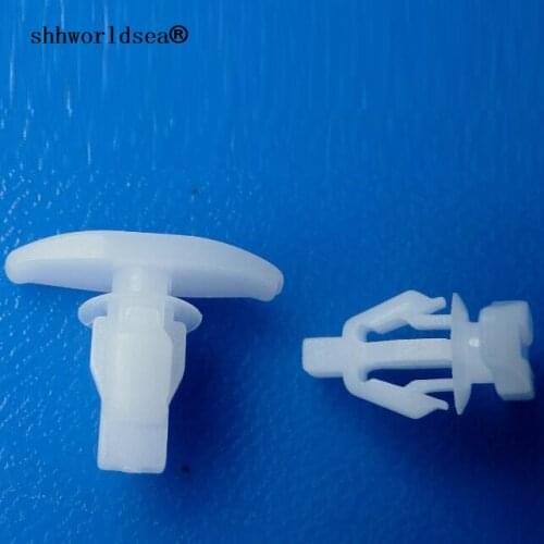 Shhworldsea 100 Pcs/Lot auto clip fasteners Door Window Weatherstrip Retainer for Toyota#67867-52010,67867-0D060