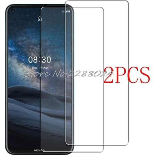 2PCS FOR Nokia 8.3 5G Tempered Glass Protective on Nokia8.3 5G 6.81" Screen Protector Glass Film Cover