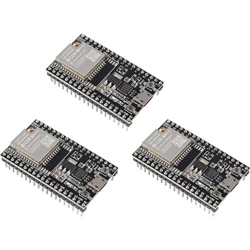 3PCS ESP32-DevKitC Core Board ESP32 Development Board ESP32-WROOM-32U Wireless WiFi Development Board for Arduino