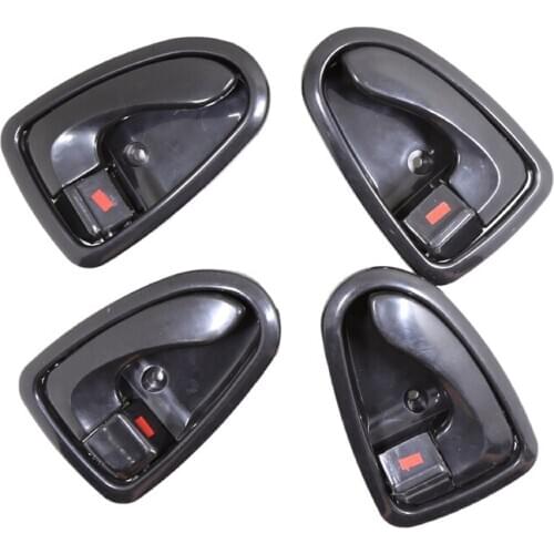 4PCS Car Inner Door Handle Interior Door Knob for Hyundai Accent 2000-2006