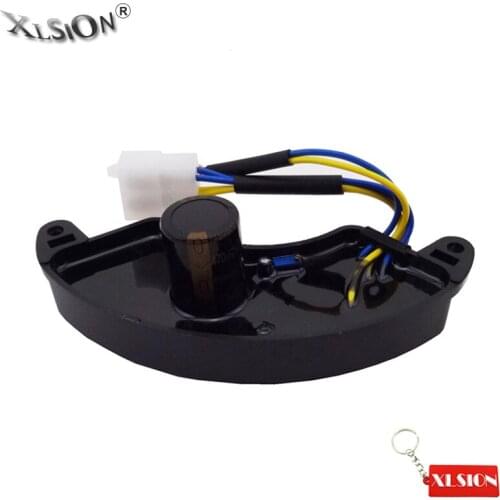XLSION AVR Automatic Voltage Regulator Rectifier For Chinese Generator Single Phase 5KW 5.5KW 6 KW 6.5KW