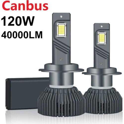 CANBUS 120W 40000LM 4570 Chips H7 H11 9005 9006 H1 880 881 12SMDs 2 Sides LED Front Lights Headlight kit Fog Lights Car Lamps