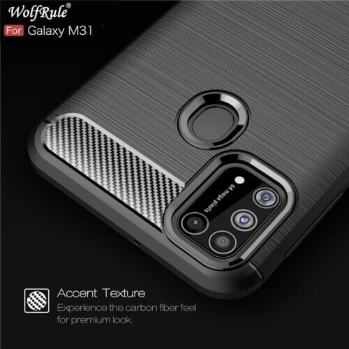 For Cover Samsung Galaxy M21 Case Samsung M31 TPU Case For Samsung M31 M21 A51 A71 A01 A31 A41 A11 A21S S21 Note 20 Ultra Fundas