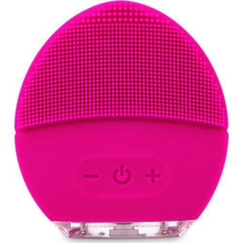 Mini Electric Massager Face Cleansing Brush Vibration Facial Skin Care Tools Sonic Silicone Clean Pore Cleaner Beauty Machine