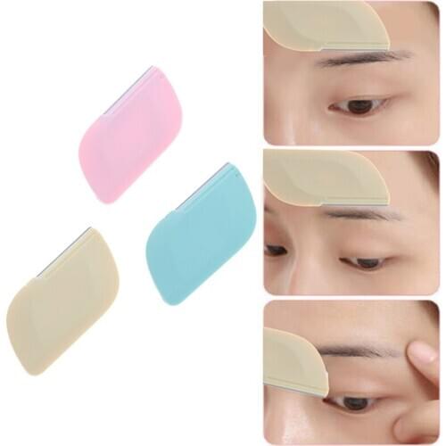 Eyebrow Epilator Face Razor With Free Cutter Head Folding Eyebrow Razor Boxed Dermaplaning Portable Eyebrow Trimmer