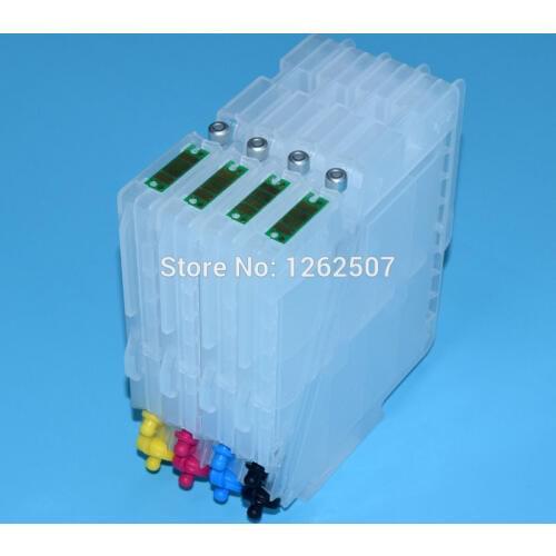 GC 31 GC31 4Colors Refillable Ink Cartridge For Ricoh GXe3300 GXe2600 GXe3350 GXe5500 GXe7700 Printers With Auto Reset Chip