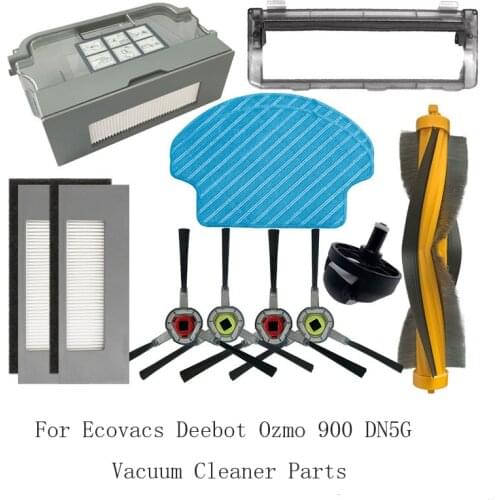 Main Side Brush Filter Kit For Ecovacs Deebot Ozmo M88 900 901 Vacuum Cleaner Parts Highly Match With The Equipment