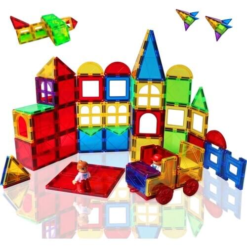 Romboss Big Size Magnetic Designer Magnet Building Blocks Accessories Educational Constructor Magnetic Toy For Kids