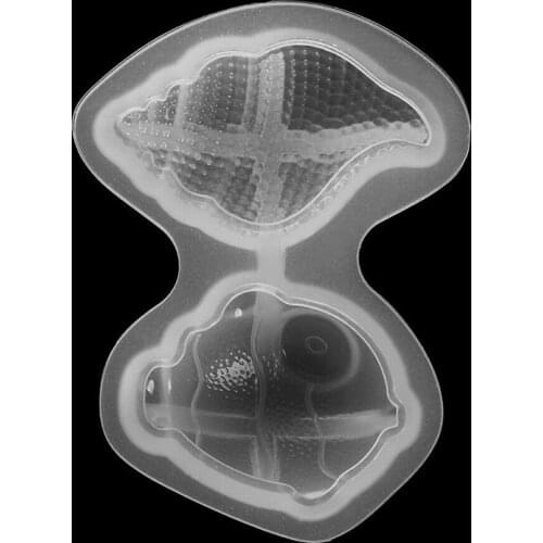 Small Fish Shell Shape Epoxy Resin Making Casting Mold DIY Handmade Pendant Silicone Mold Home Decorations