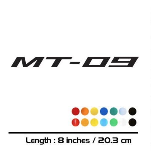 Motorcycle decal bike Fuel tank Wheels Fairing notebook baggage helmet reflective MOTO car sticker sign For YAMAHA MT-09 MT09