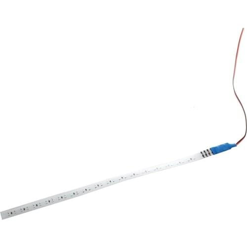 Knight Rider 32 LED Running Light Scanner 30 cm Strip Decoration Blue Car 12V