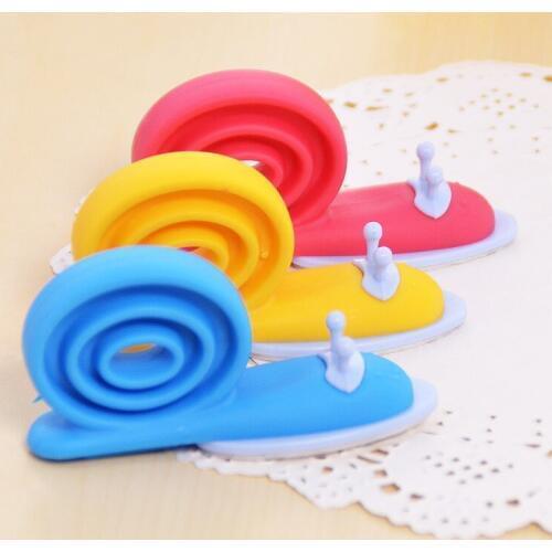 3pcs Cute Snail Animal Shaped Silicone Door Stopper Wedge Holder for Children Kids Safety Guard Finger Protector