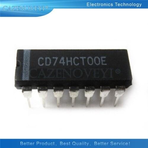 10pcs/lot SN74HCT00N CD74HCT00E 74HCT00 DIP In Stock