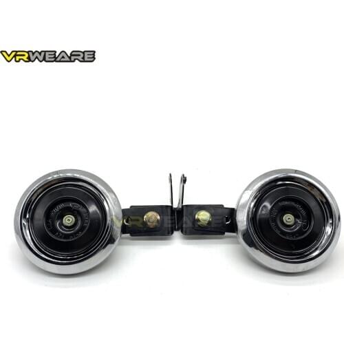 12V double horn High & Low tone Voice Horn set for CBT125 CB125T WY125 Arsen Horse Keeway QJ150-12 KW150-12 BENELLI DY4