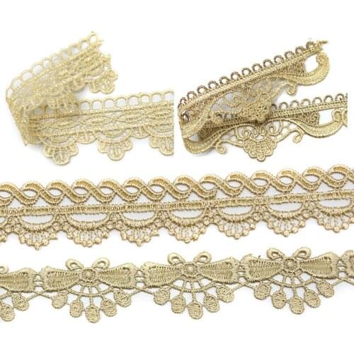 13 Meters Luxury Lace Ribbon Trims for Sofa Cushion Trimmings Home Textiles Decoration Edge Polyester Sewing DIY Crafts