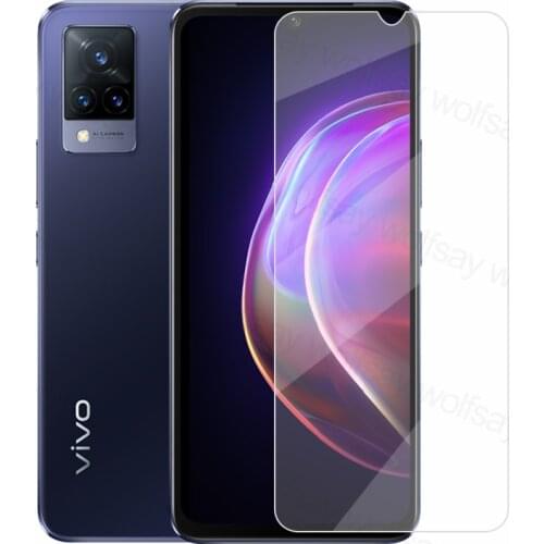 2.5D Clear Screen Protector For Vivo V21 Glass For Vivo V21 V21e V21 5G Tempered Glass 9H Protective Phone Film For Vivo V21
