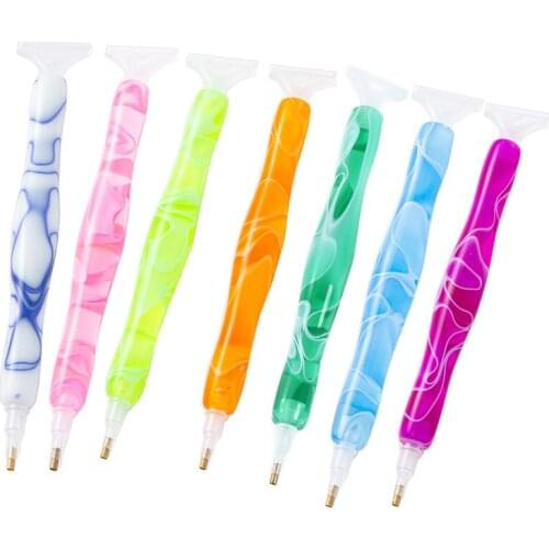 Handmade Diamond Brush Diamond Painting Tool Cross Stitch Embroidery Kit Accessories Hand Tools