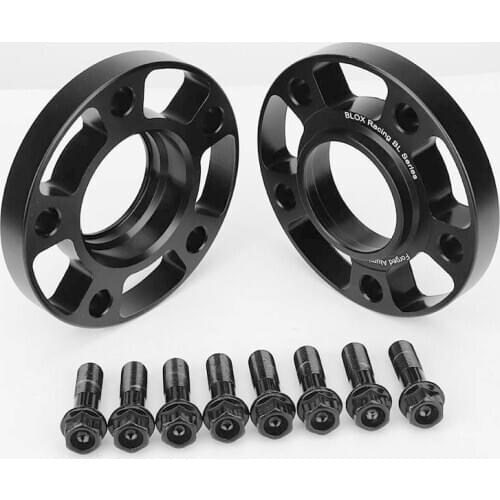 2/4Pieces 12/15/20mm 7075 aluminium forged wheel spacers adapters PCD 5x112 CB = 66.6mm (ID = OD), adapté pour BMW F39