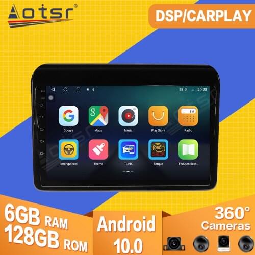 128GB For Suzuki Ertiga 2018 2019 Android Car Tape Radio Recorder Video Multimedia Player Stereo GPS Navi DSP Head Unit No 2 Din