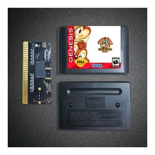 Chip 'n Dale - Rescue Rangers - 16 Bit MD Game Card for Sega Megadrive Genesis Video Game Console Cartridge