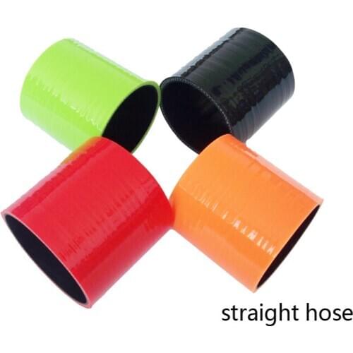 ID6mm-51mm hose Length 76mm Silicone Straight Hose Tube Coolant Pipe