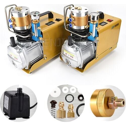 220V Electric Air Pump Tools Pressure 30mpa High Water Cooling 40 MPA Voltage Industrial Testing Diving Heat Dissipation Separat