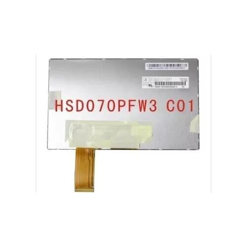 HSD070PFW3 C01 New 7 inch lcd screen for car dvd gps lcd panel