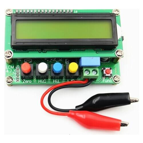 LC100-A Digital L/C Inductance Capacitance LCD Display Meter High Precision