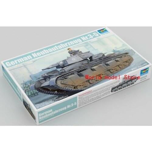 Trumpeter 05529 1/35 German Neubaufahrzeug Nr.3-5 Plastic Model Building Kit