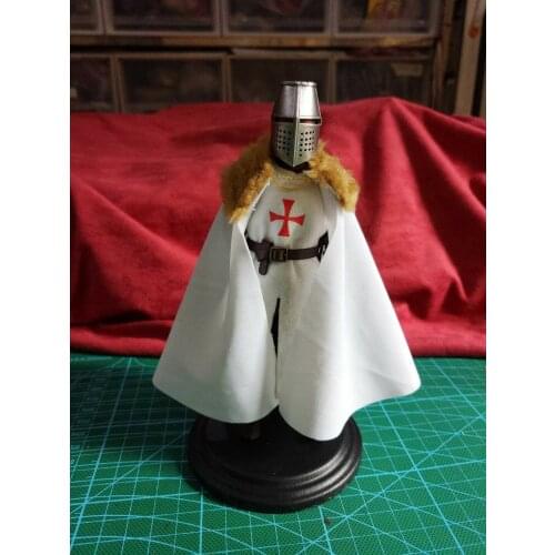 1:12th White Handmade CLoak Cape Model For Body (no figure)