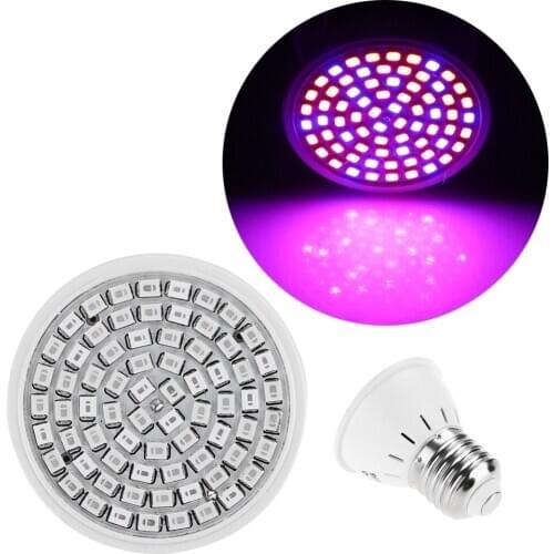 Full Spectrum E27 36W AC220V 72 Leds SMD2835 LED Grow Light Plant Flower Hydroponic Bulb Dropshipping