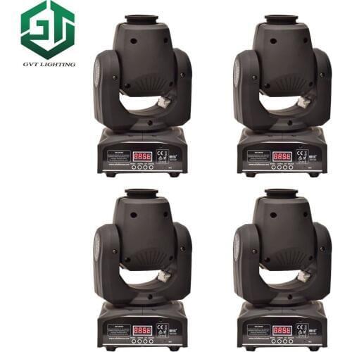 4pcs/lot 30W LED Moving Head Spot Light 9/11 Channel Auto voice control dj ligthing for family party bar club event show wedding