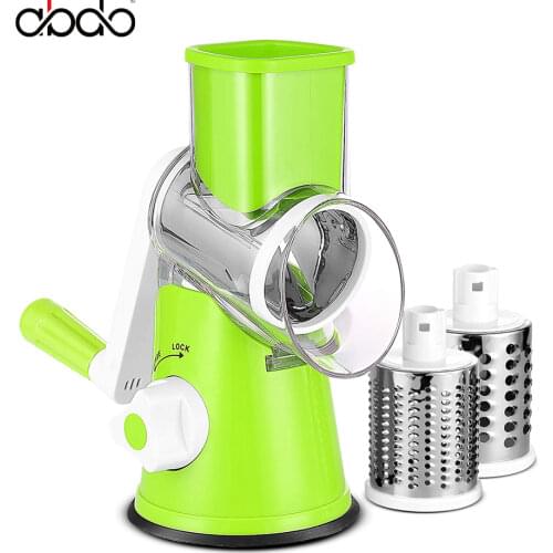Grater Vegetable Slicer Chopper Vegetable Cutter Cheese Food Crusher Manual Potato Spiralizer Home Kitchen Gadget Accessories