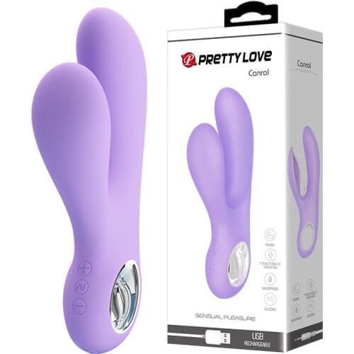 Pretty Love 7 Speed G Spot Vibrator,USB Rechargable Silicone Vibe Clitoris Stimulator Vibrator Sex Toys Sex Products for Women