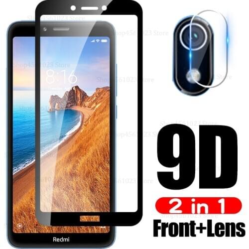 2Pcs For Redmi 7a 7 a Screen Protector Lens Camera Glass & Toughened Glass For Xiaomi Red mi 7a a7 7 a Redmi7a Safety Film Cover