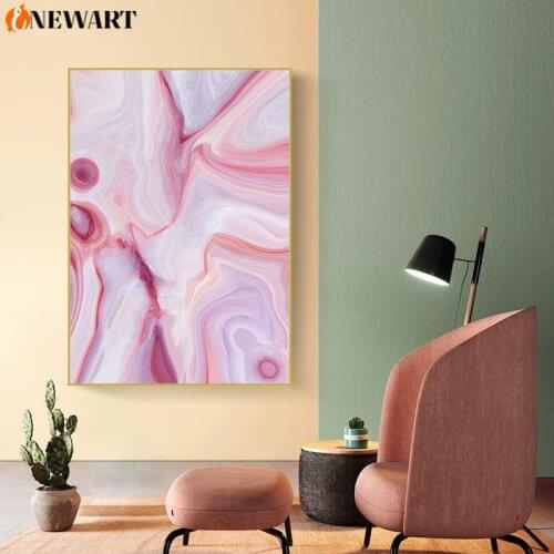 Abstract Fluid Wall Art Painting Colorful Canvas Picture Decoration Poster Living Room Corridor Decor Modern Decorative Home