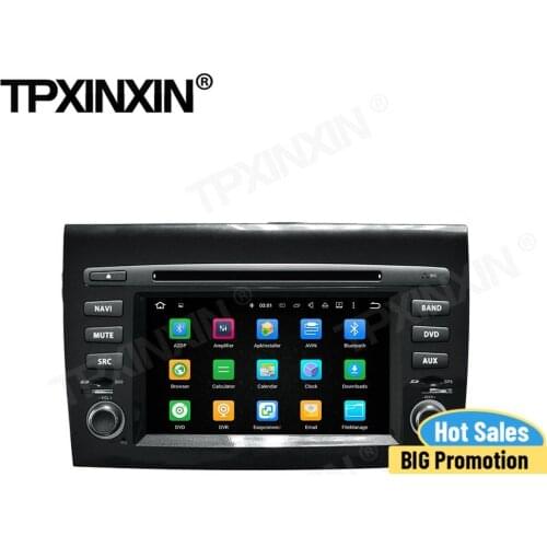 Carplay Car Radio Stereo Receiver Android For Fiat Bravo 2007 2008 2009 2010 2011 2012 DSP GPS Navi Player Auto Audio Head Unit