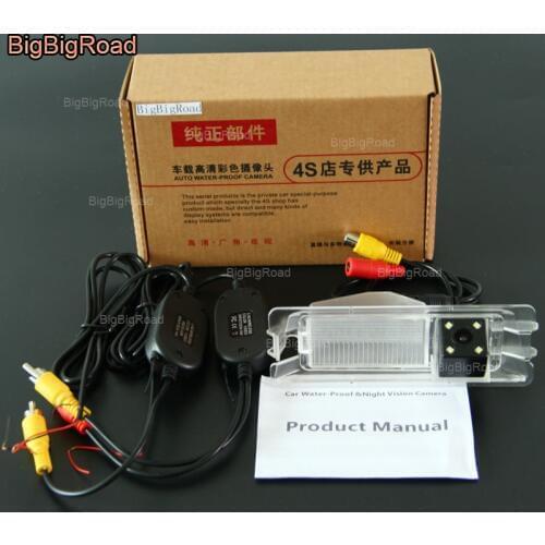 BigBigRoad For Nissan Micra K12 K13 / March 2011 2012 2013 2014 2015 Wireless Camera Car Rear View Reversing Backup Camera