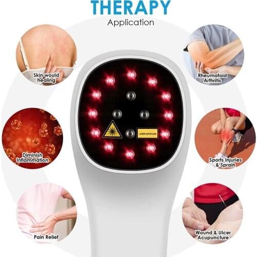 Fast Pain Relief Handy Cure Device Body Pain Management LLLT Cold Laser Therapy Equipment Physical Rehabilitation Device