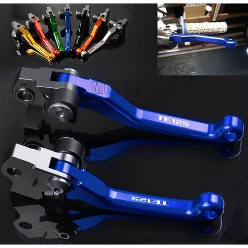 For Husqvarna TE125 TE 125 2014-2016 2015 CNC Aluminum Motorcycle DirtBike Dirt Pit Bike Motocross Pivot Brake Clutch Levers