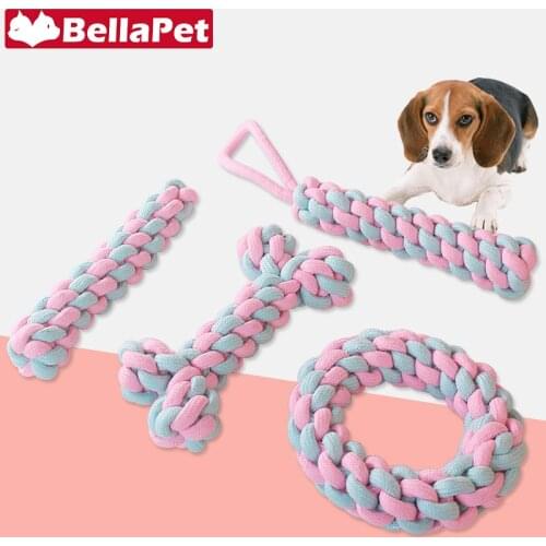 Cotton Rope Dog Toy for Large Small Dogs Chew Dog Toys Interactive Pet Product Dogs Toy for Aggressive Chewers Dog Accessories
