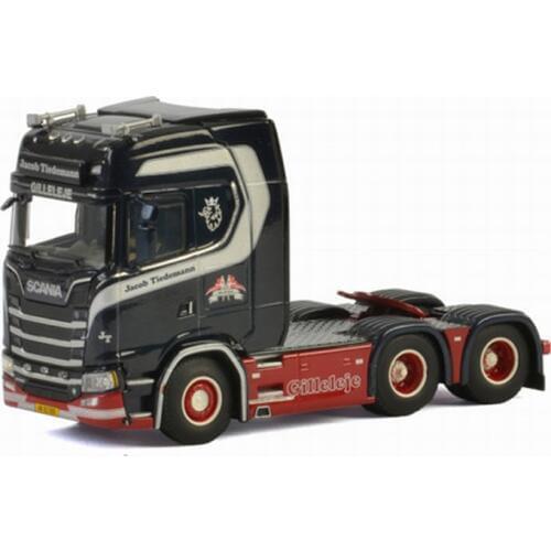 Exquisite Alloy Model Gift WSI 1:50 SCANIA CS20H 6x4 Tiedemann Truck Tractor Vehicles DieCast Toy Model Collection Decoration