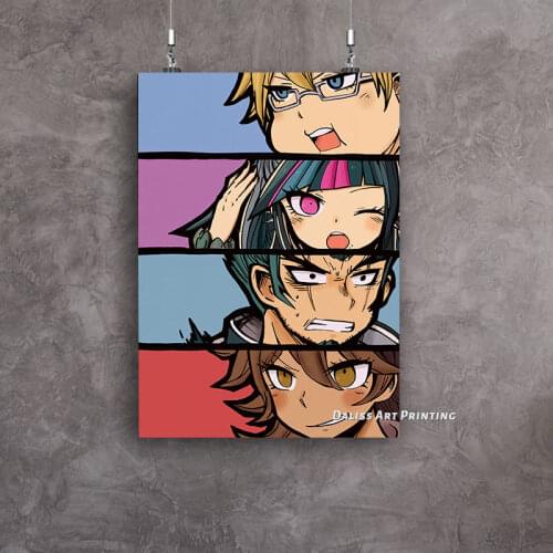 Canvas Anime Danganronpa Pictures Home Decoration Paintings Poster HD Prints Wall Art Modular Living Room Framed