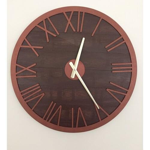 Goodtime Brown Nostalgic Copper Decorative Wall Clock