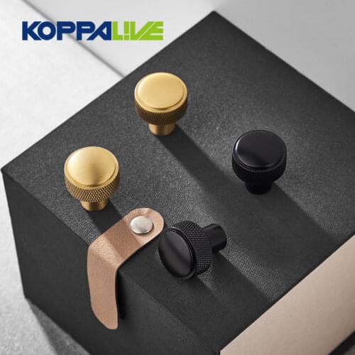 Brass Dresser Knobs Round Drawer Pulls Handles Cabinet Door Knob for cabinets and drawers