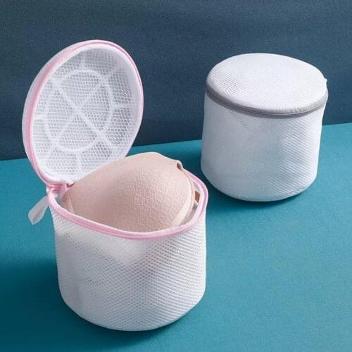Bra Washing Bag Washing Machine Special Underwear Net Laundry Basket Zipper Sock Shirt Clothing Wash Protecting Mesh Bag Thicken